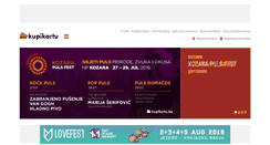 Desktop Screenshot of kupikartu.ba
